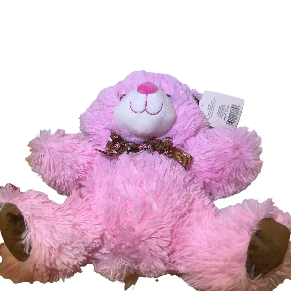Homerbest Plush 12” Bear Chocolate‎ Scented Pink  Valentines Stuffed Animal Toy